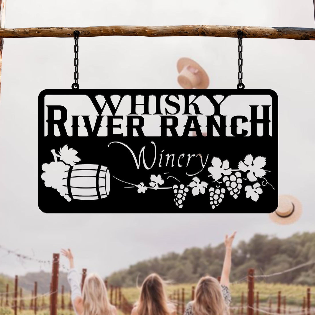 🍷 Elevate Your Vineyard & Winery with Bespoke Metal Signage ✨