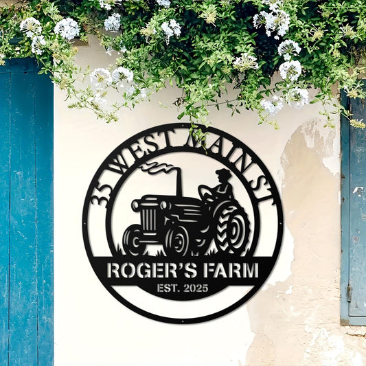 🌾 Personalize Your Property: Handcrafted Metal Signage for Farm and Home ✨