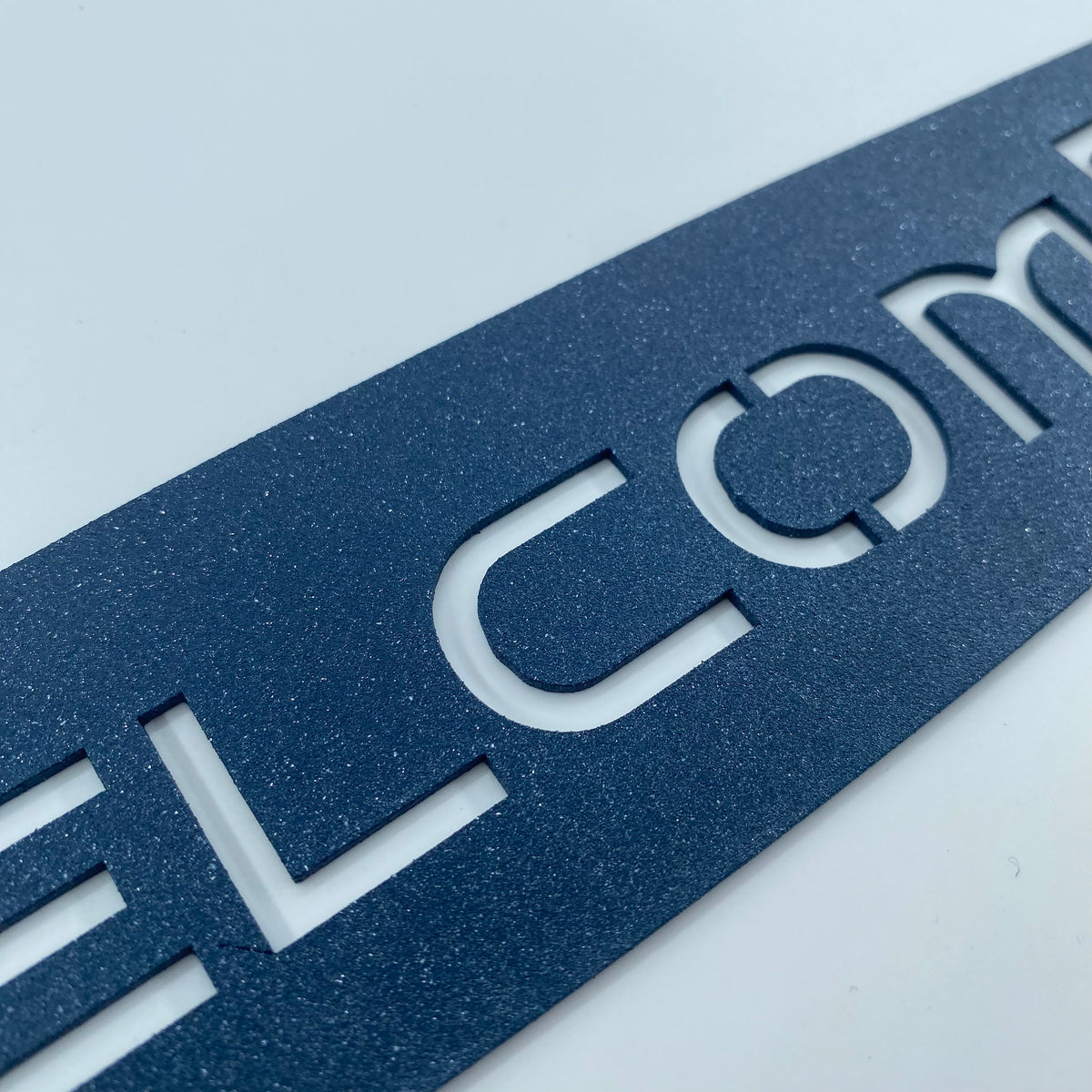 Custom Metal Address Sign, 16 Gauge Steel House Numbers
