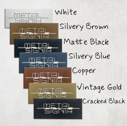Custom Metal Family Name Sign – Personalized Wall Decor