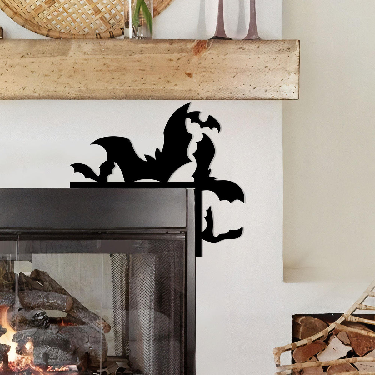 Metal Halloween Corner Sign, Door Decor, Holiday Decorations
