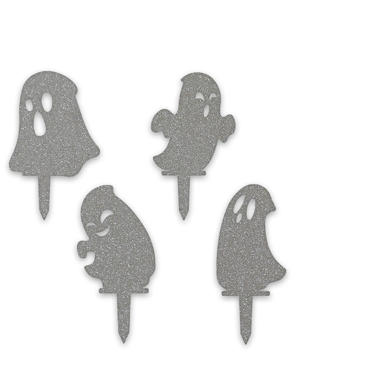 Halloween 4 Little Ghost Yard/ Garden Stakes