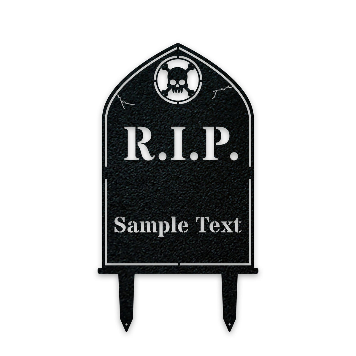 HALLOWEEN Personalized RIP Grave Marker Yard Stake