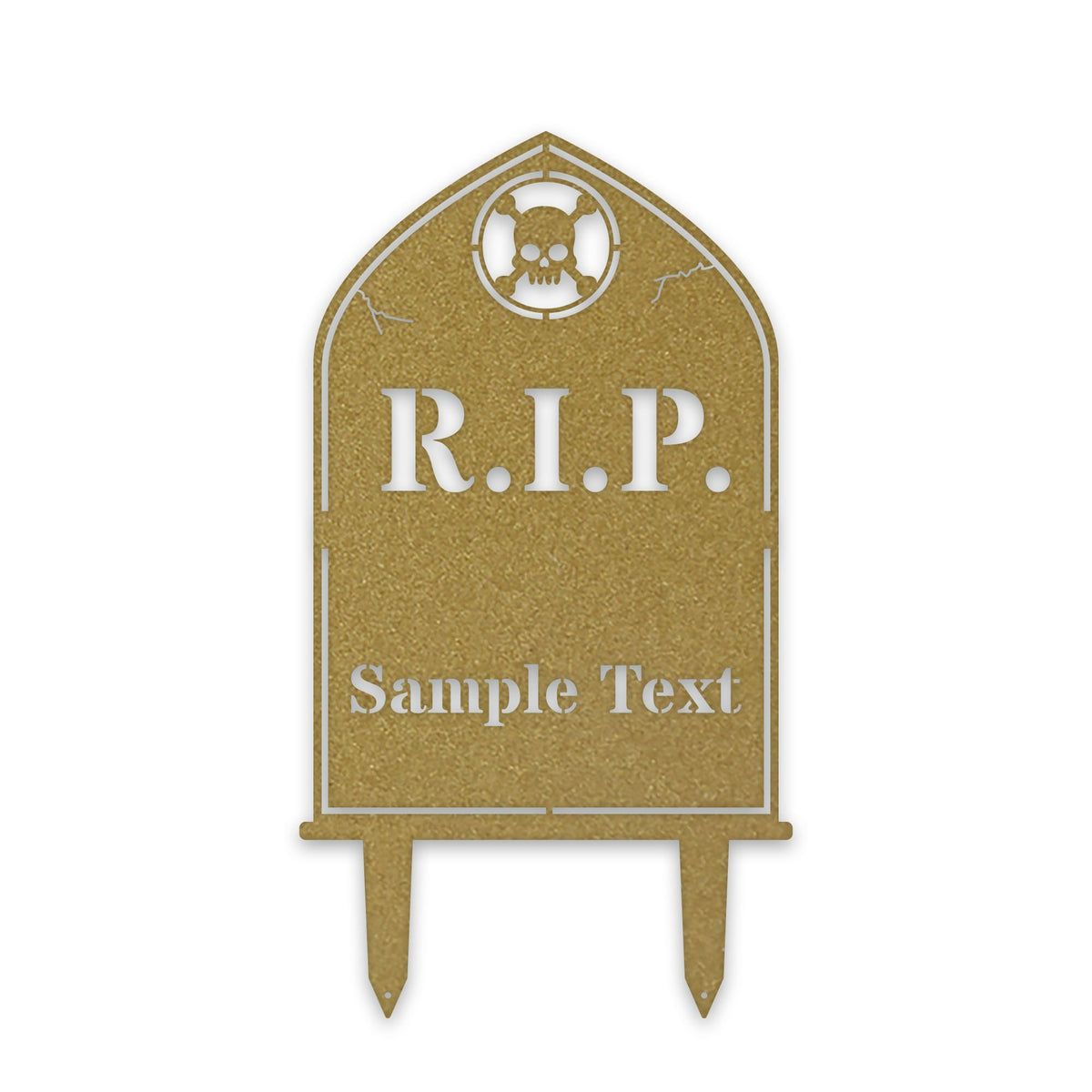 HALLOWEEN Personalized RIP Grave Marker Yard Stake