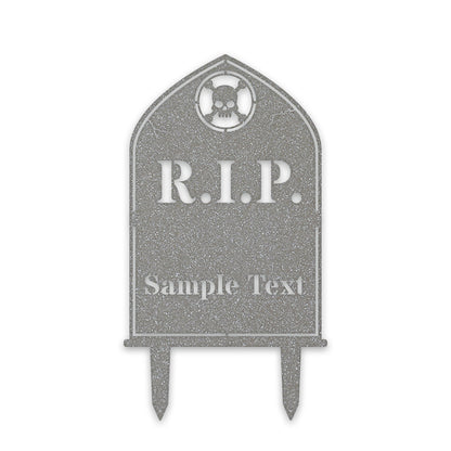 HALLOWEEN Personalized RIP Grave Marker Yard Stake