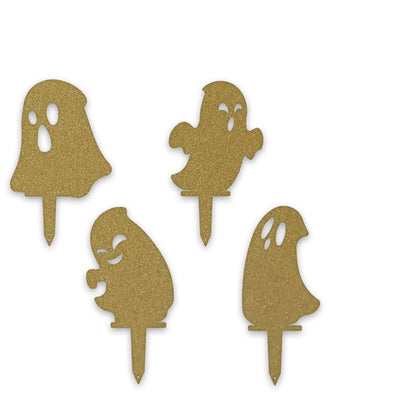 Halloween 4 Little Ghost Yard/ Garden Stakes