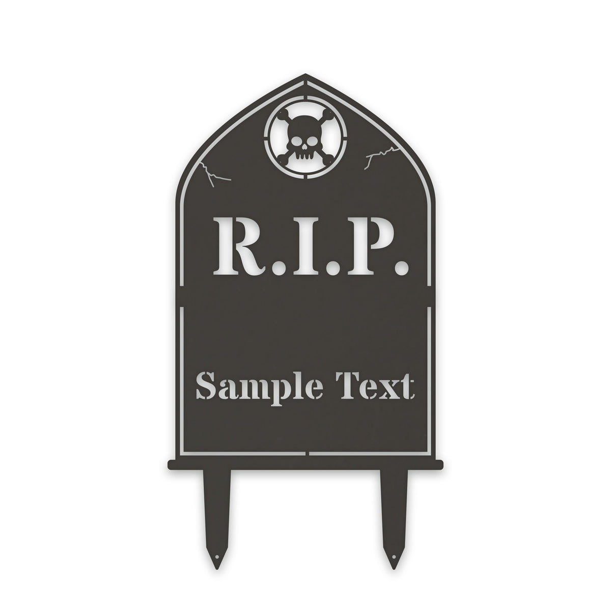 HALLOWEEN Personalized RIP Grave Marker Yard Stake