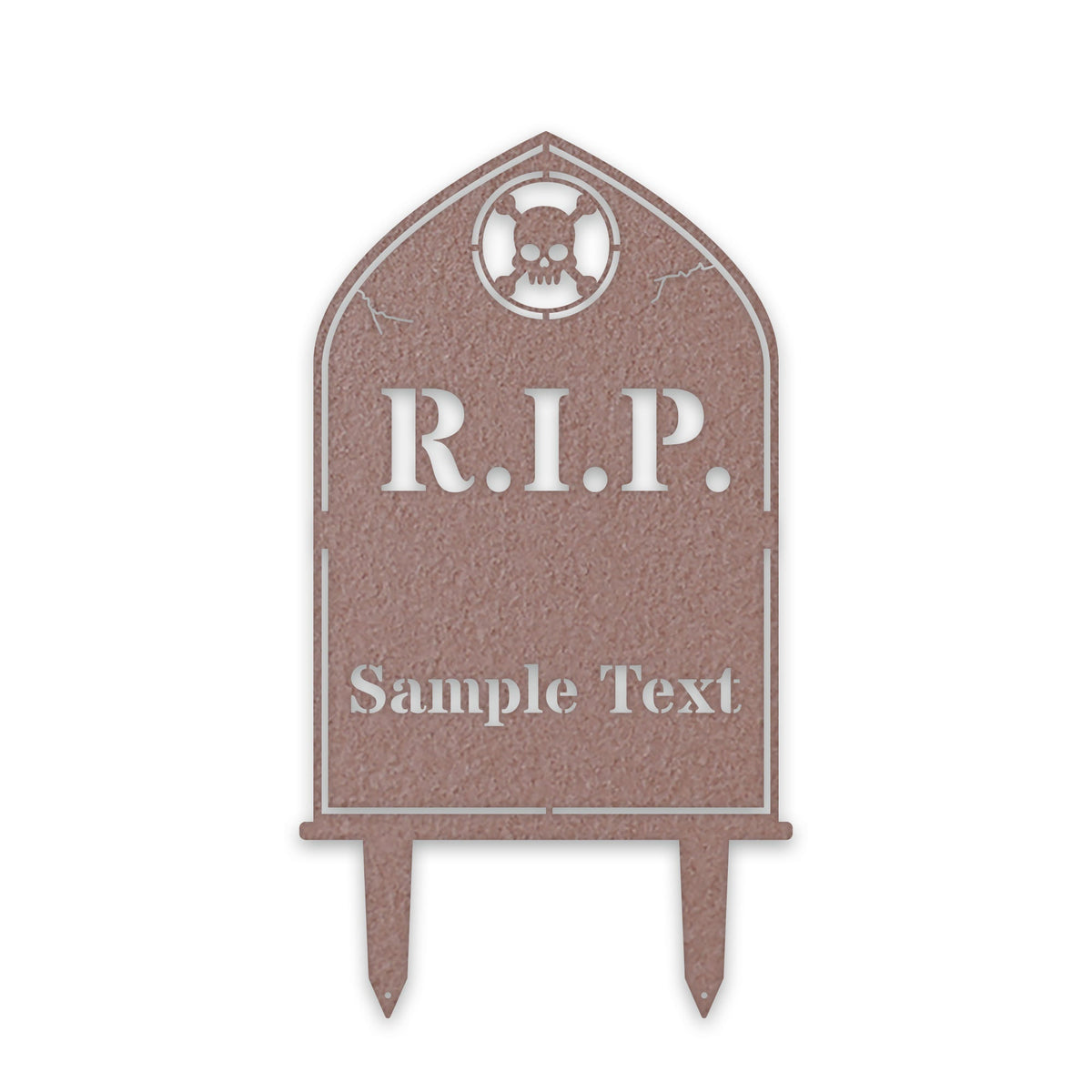 HALLOWEEN Personalized RIP Grave Marker Yard Stake
