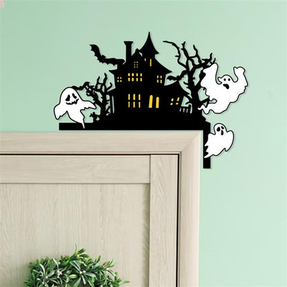 Halloween Metal Corner Sign, Holiday Decorations