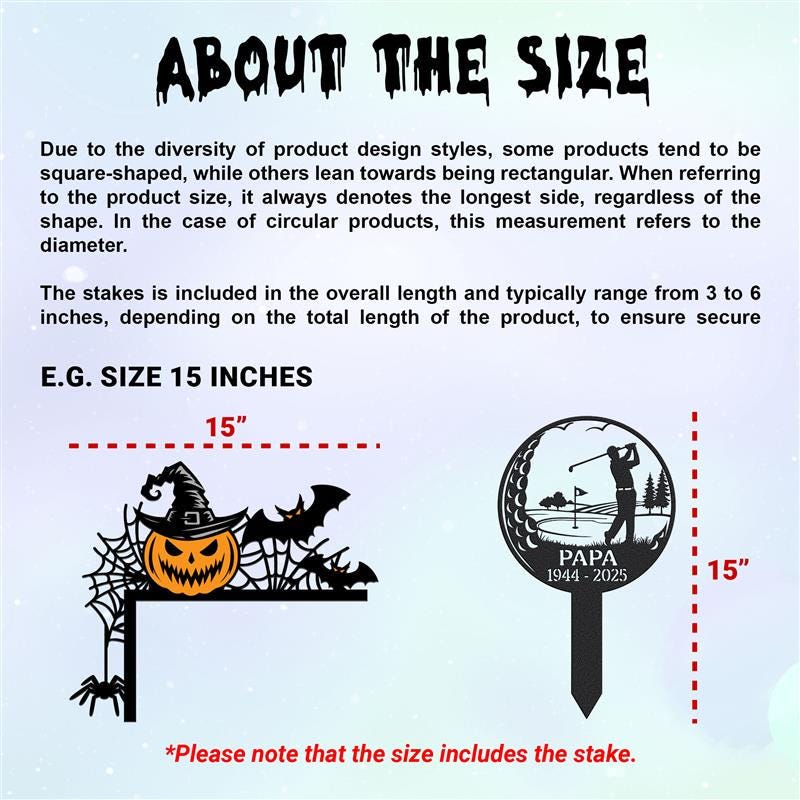 Halloween Metal Corner Sign, Holiday Decorations