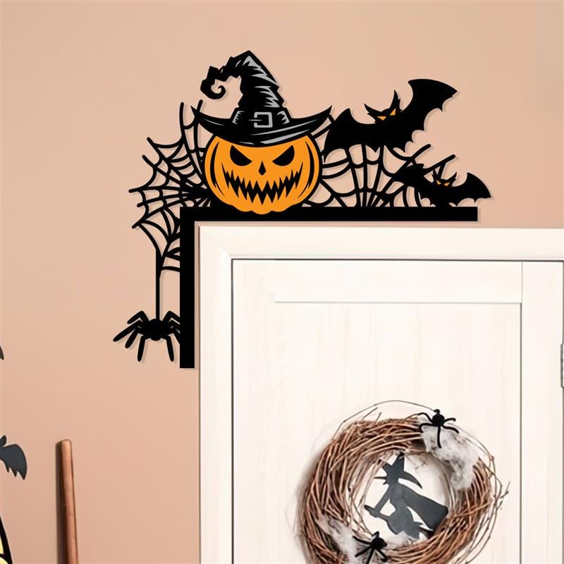 Halloween Metal Corner Sign, Holiday Decorations