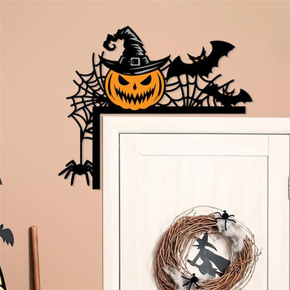 Halloween Metal Corner Sign, Holiday Decorations