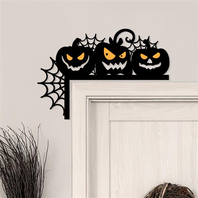 Halloween Metal Corner Sign, Holiday Decorations