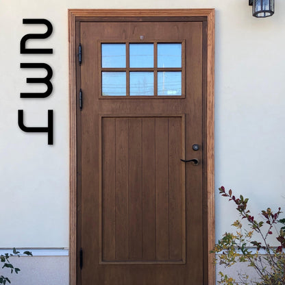 Custom Metal Numbers, Large Size Available, Individual Address Numbers, Modern Fonts